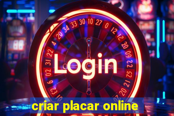 criar placar online